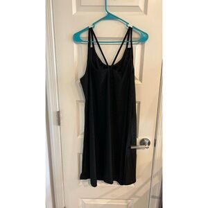 Black Eyelet Swim Coverup